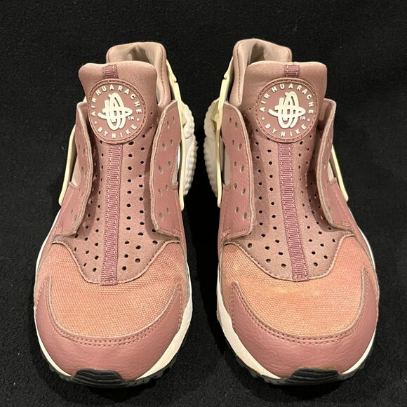 Girls Nike Huarache Run Pink Shoes, Size 7.5 - Picture 3 of 6
